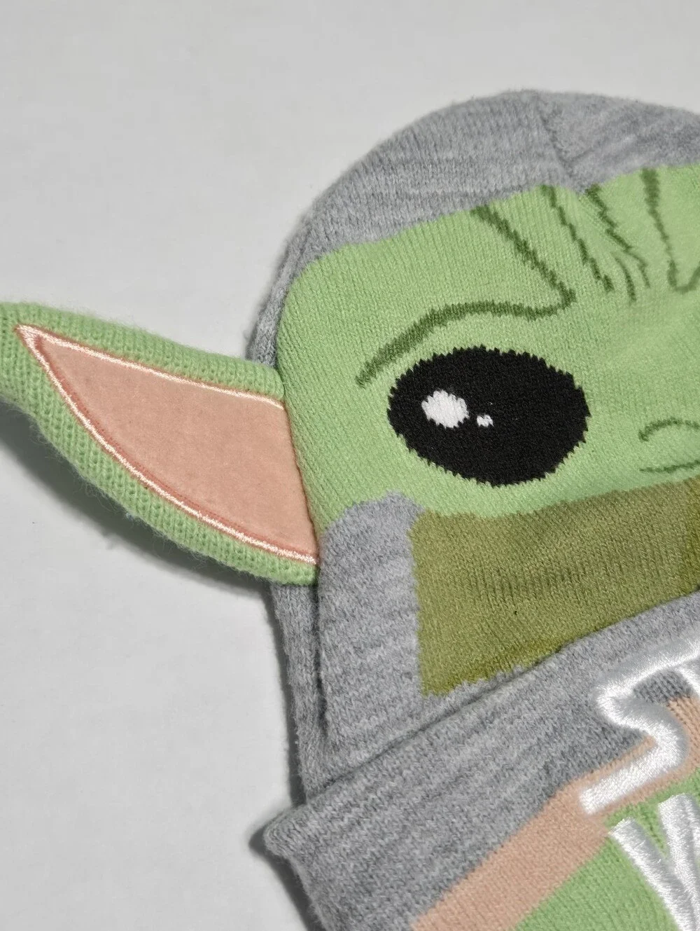 Star Wars The Mandalorian Grogu BabyYoda Beanie Hat Boys and Girls, os